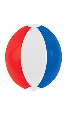 20 inch Reusable Red/White/Blue Vinyl Balloon 20 inch Reusable Red/White/Blue Vinyl Balloon