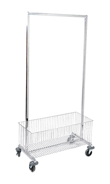 Stocking Rack with Basket Stocking Rack with Basket