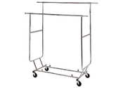 Double-Rail Clothing Racks