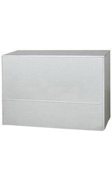 4' Gray Service Counter