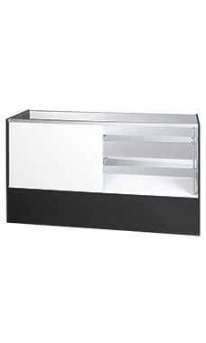 Black 70" Full Vision Economy Showcases