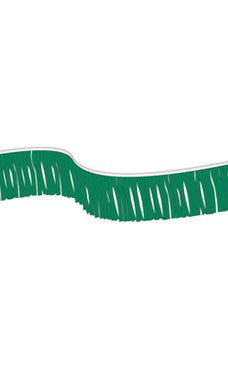 Green 60 foot Metallic Fringe Pennant Green 60 foot Metallic Fringe Pennant