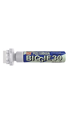 White Paint Marker with 30mm Tip White Paint Marker with 30mm Tip