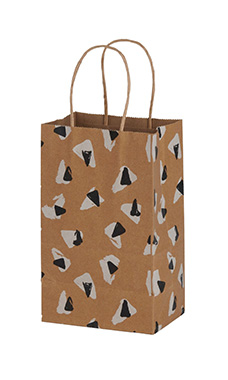Small - Retro Paper Shopping Bags - Case of 100 Small - Retro Paper Shopping Bags - Case of 100