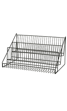 Made to Order Silver Vein 3-Tier Wire Countertop Rack Made to Order Silver Vein 3-Tier Wire Countertop Rack