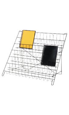 6-Tier Wire Countertop Stands - Black 6-Tier Wire Countertop Stands - Black