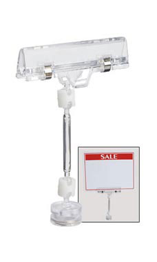 Clear Magnetic Signholder Clear Magnetic Signholder