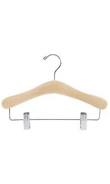 12" Children's Wood Pants Hangers 12" Children's Wood Pants Hangers