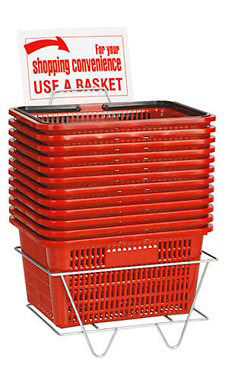 Set of 12 Shopping Baskets Set of 12 Shopping Baskets