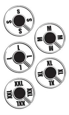 Generic Round Size Divider Variety Pack for Hangrails
