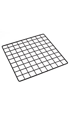 Plastic Mini Gridwall Connector - White