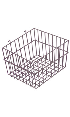 Made to Order 12" x 12" x 8" Mini-Grid Basket - Lavender Silver Vein Made to Order 12" x 12" x 8" Mini-Grid Basket - Lavender Silver Vein