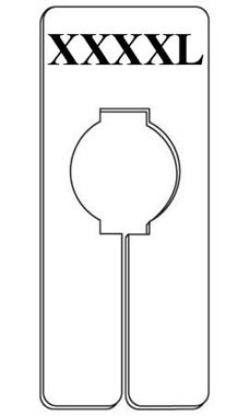 Rectangular Size Divider Size XXXXL