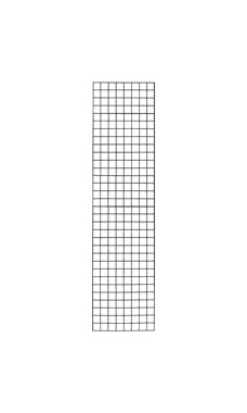 Made to Order 2' x 8' Wire Grid Panel - Silver Vein