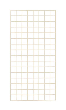 Made to Order 2' x 4' Wire Grid Panel - Stoney White