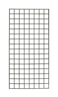 Made to Order 2' x 4' Wire Grid Panel - Silver Vein