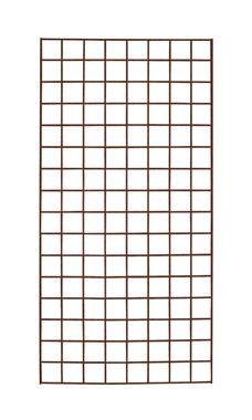 Made to Order 2' x 4' Wire Grid Panel - Fine Textured Rustic Copper