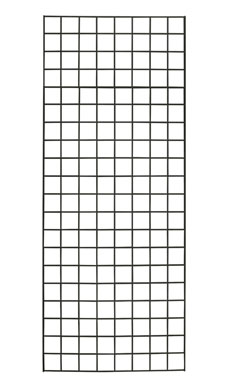 Made to Order 2' x 5' Wire Grid Panel - Silver Vein