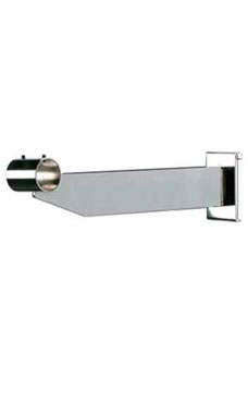 12" Chrome Hang Rail Brackets 12" Chrome Hang Rail Brackets