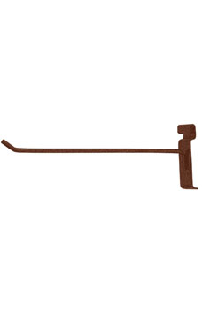 Made to Order 12" Wire Grid Peg Hook - Fine Textured Rustic Copper
