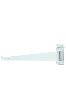 White Metal Shelf Brackets - Small