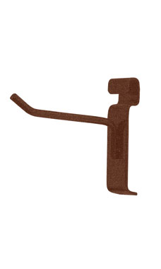 Made to Order 4" Wire Grid Peg Hook - Fine Textured Rustic Copper