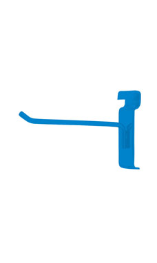 Made to Order 6" Wire Grid Peg Hook - Blue