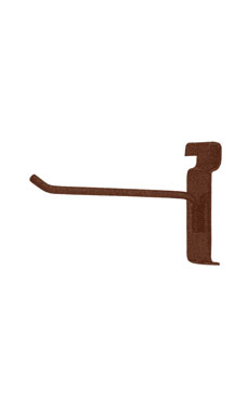 Made to Order 6" Wire Grid Peg Hook - Fine Textured Rustic Copper