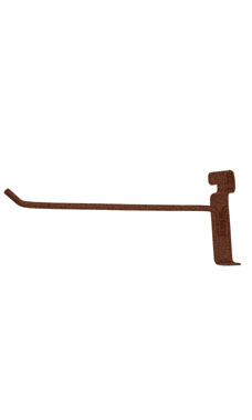Made to Order 10" Wire Grid Peg Hook - Fine Textured Rustic Copper