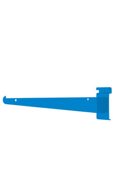 Made to Order 12" Wire Grid Shelf Bracket - Blue