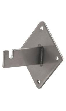 Boutique Raw Steel Grid Wall Brackets
