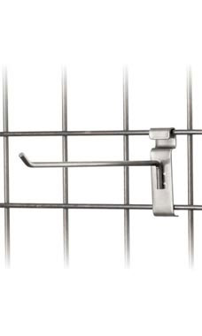 Boutique Raw Steel 10 inch Peg Hook for Wire Grids