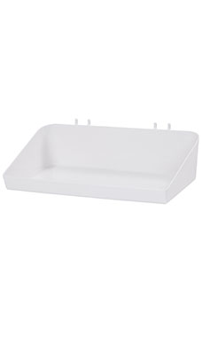 12 x 3 x 6 ½ inch White Plastic Tray