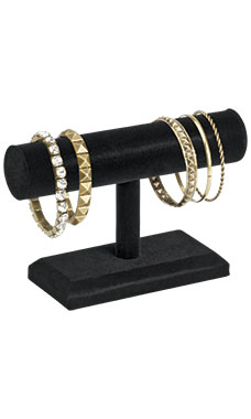 Black Velvet One Tier Necklace/Bracelet Displays Black Velvet One Tier Necklace/Bracelet Displays