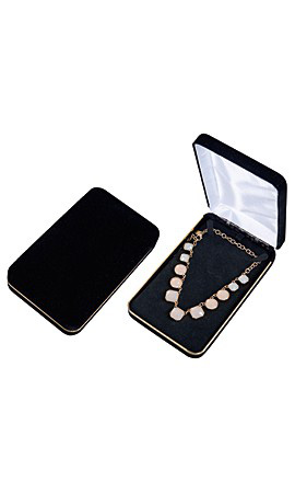 Black Velvet Necklace Jewelry Boxes Black Velvet Necklace Jewelry Boxes
