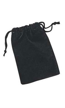 Black Velvet Draw String Pouches Black Velvet Draw String Pouches