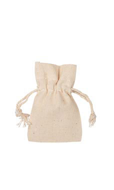 Natural Cotton Bags 2" x 3" Natural Cotton Bags 2" x 3"
