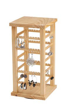 Wood Earring Display Small Wood Earring Display Small