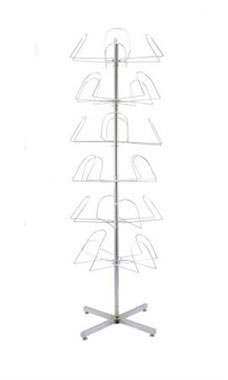 6-Tier Floor Standing Cap Racks 6-Tier Floor Standing Cap Racks