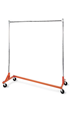 Industrial Z-Truck Single Rail Rolling Racks Industrial Z-Truck Single Rail Rolling Racks