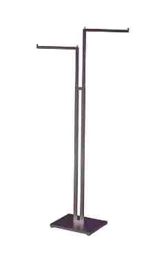 Made to Order Lavender Silver Vein 2-Way Clothing Rack with Straight Arms Made to Order Lavender Silver Vein 2-Way Clothing Rack with Straight Arms