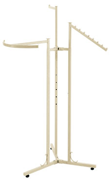 Boutique Ivory 3 Way Garment Racks