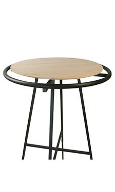 Caramel Oak Wood Topper for Round Clothing Racks Caramel Oak Wood Topper for Round Clothing Racks