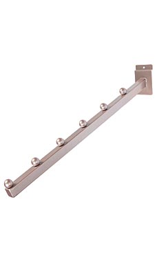 Rose Gold Waterfall Slatwall Faceout 6-Ball Tube