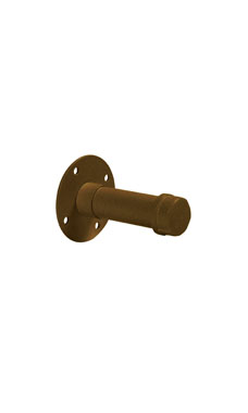 Made to Order 4.5" Pipe Faceout Wall Mount- Fine Textured Rustic Copper