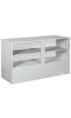 6' Gray Service Counter