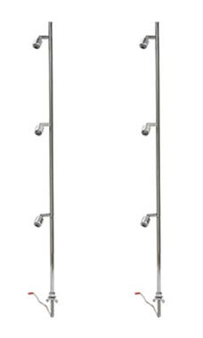 LED Light Kit for Infinity Rear Access Corner Filler - Set of 2