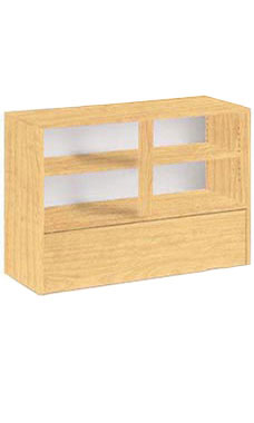 4' Maple Service Counter