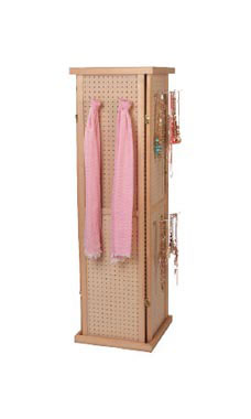 Rotating Pegboard Tower