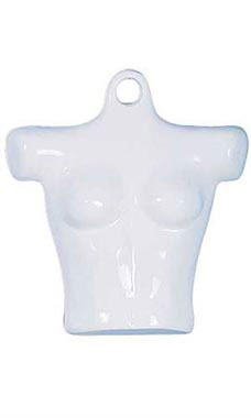 Woman's Shirt Fashion Form- White Woman's Shirt Fashion Form- White